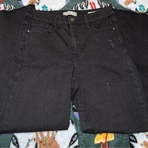 Social standard by sanctuary size 4 Women's Black Jeans high rise crop straight
